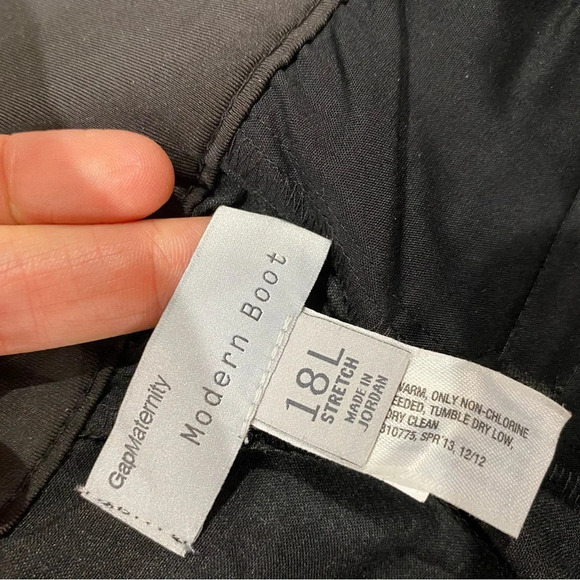 Gap Maternity slacks/pants, size 18 long - Picture 5 of 6